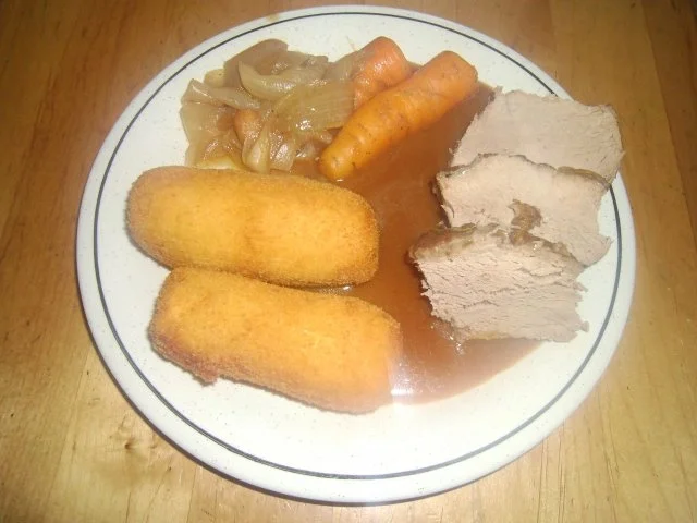 Rezept: Wildschweinfilet in Rotweinsoße Wildschweinfilet in Rotweinsoße - Rezept