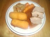 Wildschweinfilet in Rotweinsoße - Rezept