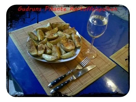 Rezept: Kartoffeln: Pikante Kartoffelspalten Bild Nr. 9 Kartoffeln: Pikante Kartoffelspalten - Rezept - Bild Nr. 9