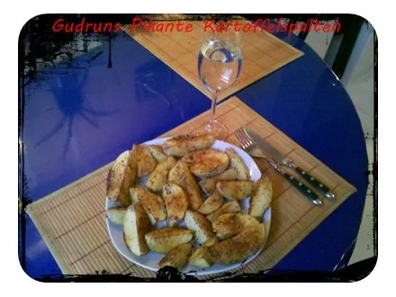 Rezept: Kartoffeln: Pikante Kartoffelspalten Bild Nr. 10 Kartoffeln: Pikante Kartoffelspalten - Rezept - Bild Nr. 10