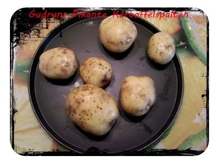 Rezept: Kartoffeln: Pikante Kartoffelspalten Bild Nr. 2 Kartoffeln: Pikante Kartoffelspalten - Rezept - Bild Nr. 2