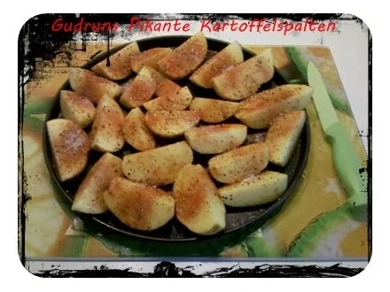 Rezept: Kartoffeln: Pikante Kartoffelspalten Bild Nr. 6 Kartoffeln: Pikante Kartoffelspalten - Rezept - Bild Nr. 6