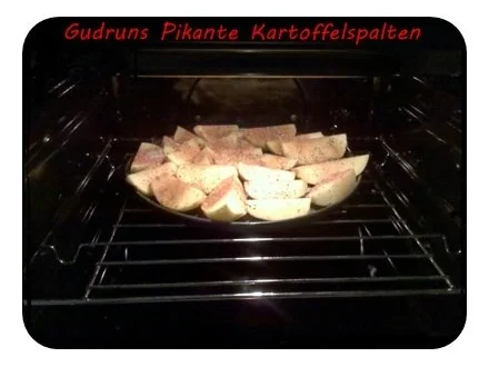Rezept: Kartoffeln: Pikante Kartoffelspalten Bild Nr. 7 Kartoffeln: Pikante Kartoffelspalten - Rezept - Bild Nr. 7