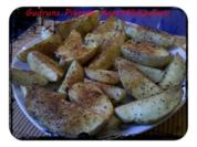 Kartoffeln: Pikante Kartoffelspalten - Rezept