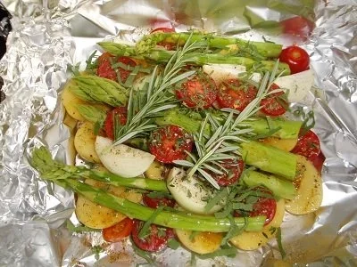 Gemüse in der Folie - Rezept - Bild Nr. 2