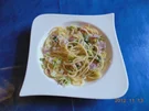 Kochen:Lauchspaghetti - Rezept