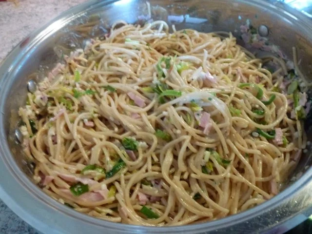 Kochen:Lauchspaghetti - Rezept - Bild Nr. 4