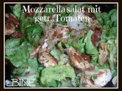 BiNe` S MOZZARELLASALAT MIT GETROCKNETEN TOMATEN - Rezept
