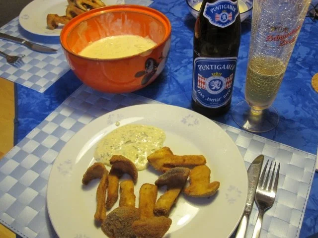 Gebackene Stein- und Herrenpilze mit Sauce Tartare - Rezept