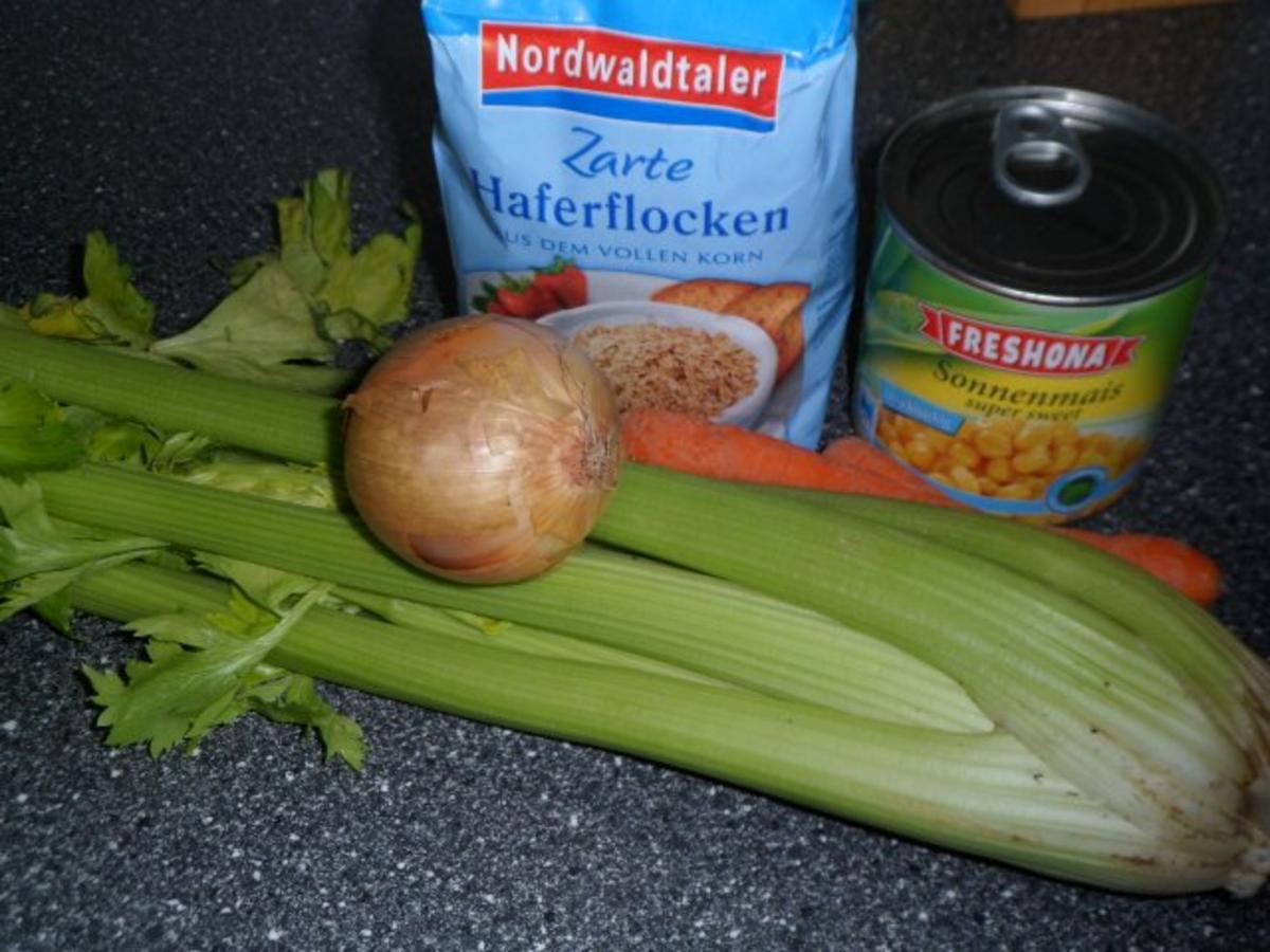 Gemüse - Haferflocken - Suppe - Rezept - Bild Nr. 2