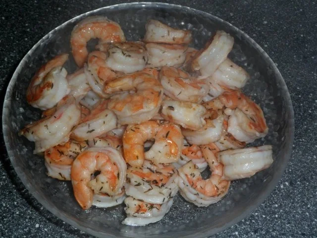 Garnelen mit Mayo-Meerettich-Dipp - Rezept - Bild Nr. 10