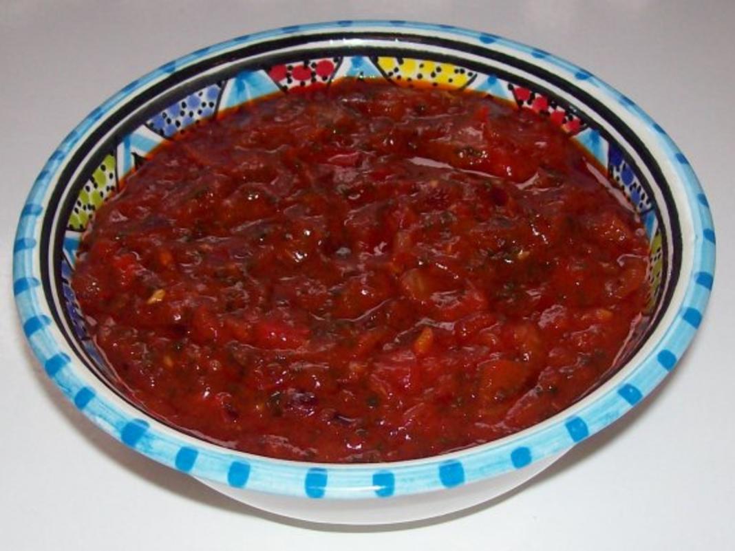 Pikanter Chili-Tomaten-Dip - Rezept mit Bild - kochbar.de