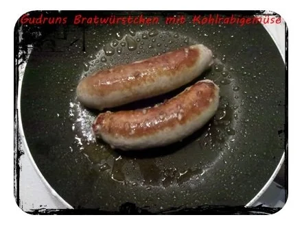 Fleisch: Bratwürstchen mit Kohlrabigemüse und Salzkartoffeln - Rezept - Bild Nr. 10