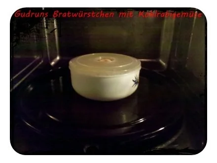 Fleisch: Bratwürstchen mit Kohlrabigemüse und Salzkartoffeln - Rezept - Bild Nr. 11