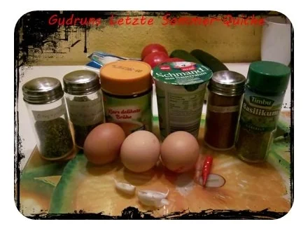 Rezept: Quiche: Letzte Sommer-Quiche des Jahres 2012 Bild Nr. 3 Quiche: Letzte Sommer-Quiche des Jahres 2012 - Rezept - Bild Nr. 3