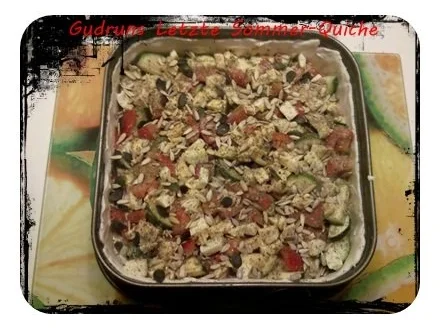 Rezept: Quiche: Letzte Sommer-Quiche des Jahres 2012 Bild Nr. 9 Quiche: Letzte Sommer-Quiche des Jahres 2012 - Rezept - Bild Nr. 9