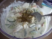 Fisch : Heringe in Sahnesoße - Rezept