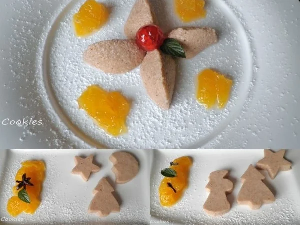 Lebkuchen - Mousse an Gewürz - Orangen ... - Rezept