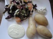 Gschwellti mit Salat - Rezept