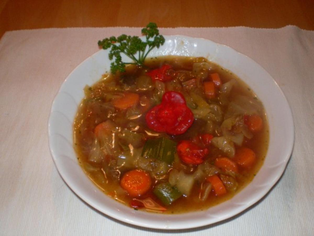 Gemüsesuppe - Rezept