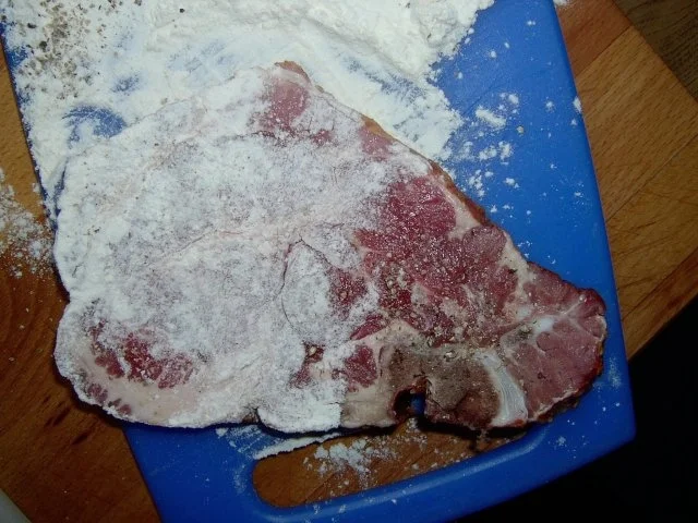 Rezept: Kasseler Nackenkotelett mit karamelisierten Maroni und Weinsauerkraut Bild Nr. 4 Kasseler Nackenkotelett mit karamelisierten Maroni und Weinsauerkraut - Rezept - Bild Nr. 4