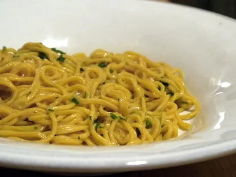 Rezept: Selbstgemachte Spaghetti mit Belper Knolle Bild Nr. 12 Selbstgemachte Spaghetti mit Belper Knolle - Rezept - Bild Nr. 12