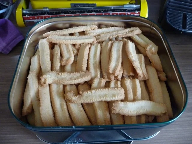 Plätzchen 2012 : Spritzgebäck mit der KitchenAid - Rezept