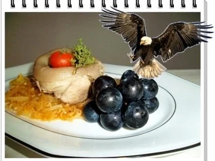 Gekochtes Eisbein mit Sauerkraut  und Weintrauben - Rezept