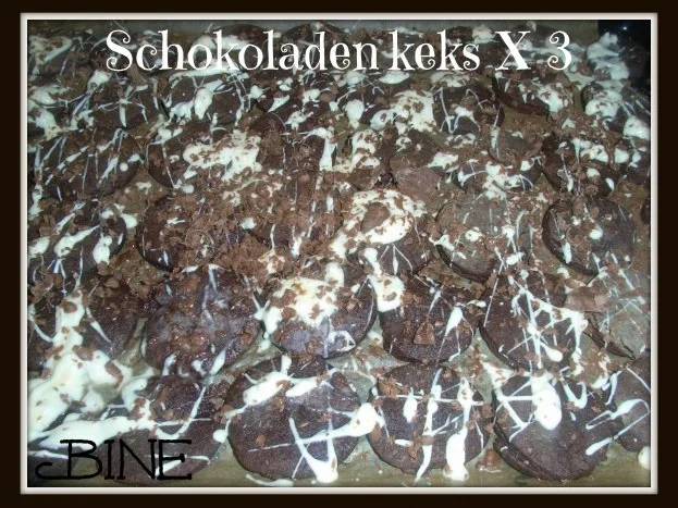 Rezept: BiNe` S SCHOKOLADENKEKS X 3 Bild Nr. 8 BiNe` S SCHOKOLADENKEKS X 3 - Rezept - Bild Nr. 8