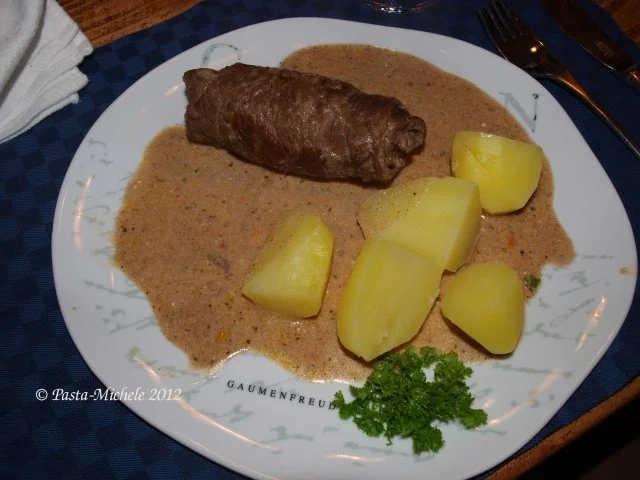 Rinderrouladen nach Pfälzer Art - Rezept