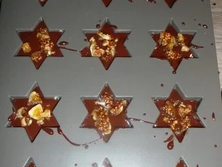 Praliné -Sterne - Rezept - Bild Nr. 2