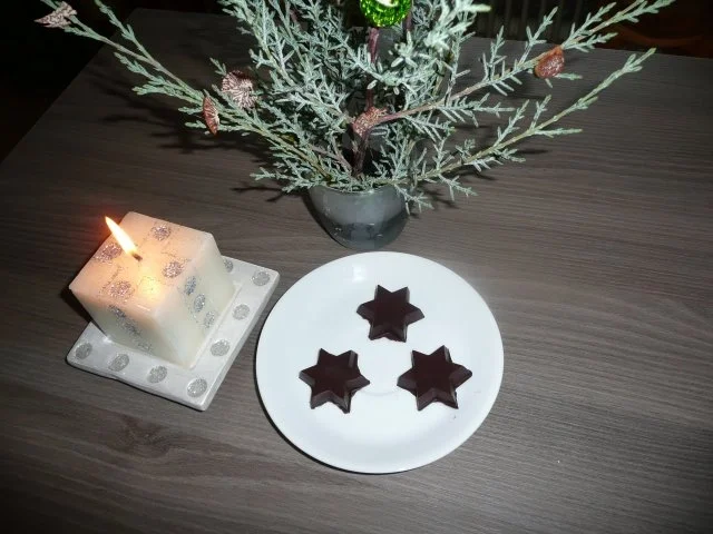 Praliné -Sterne - Rezept