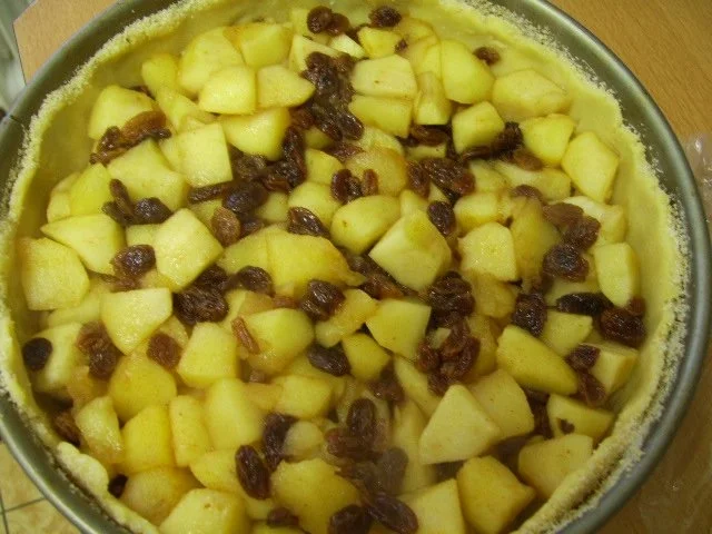 Rezept: gedeckter Apfelkuchen Bild Nr. 4 gedeckter Apfelkuchen - Rezept - Bild Nr. 4