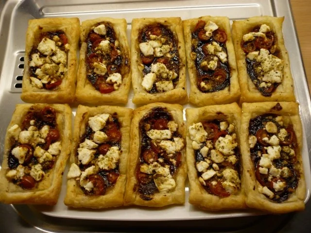 Tomaten - Ziegenkäse - Tarte - Rezept - Bild Nr. 6