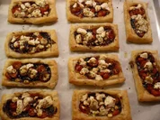 Tomaten - Ziegenkäse - Tarte - Rezept