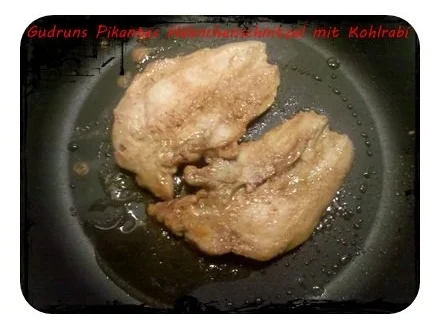 Geflügel: Pikantes Hähnchenschnitzel mit Kohlrabi - Rezept - Bild Nr. 9