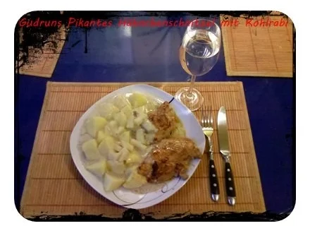 Geflügel: Pikantes Hähnchenschnitzel mit Kohlrabi - Rezept - Bild Nr. 10