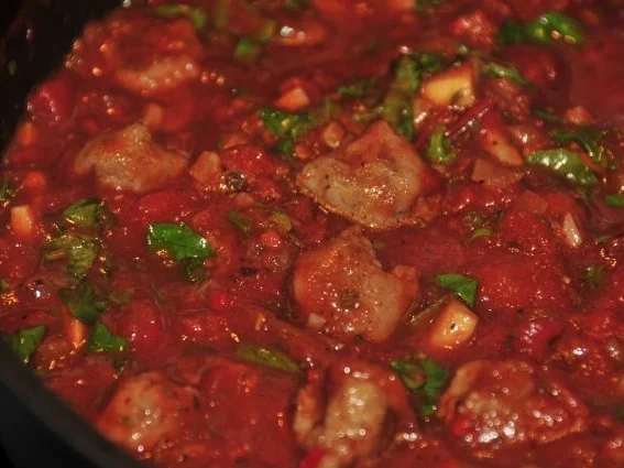 Rezept: Penne mit Salsiccia Klößchen Bild Nr. 4 Penne mit Salsiccia Klößchen - Rezept - Bild Nr. 4