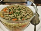 Leberspätzlesuppe (Leberreis) - Rezept