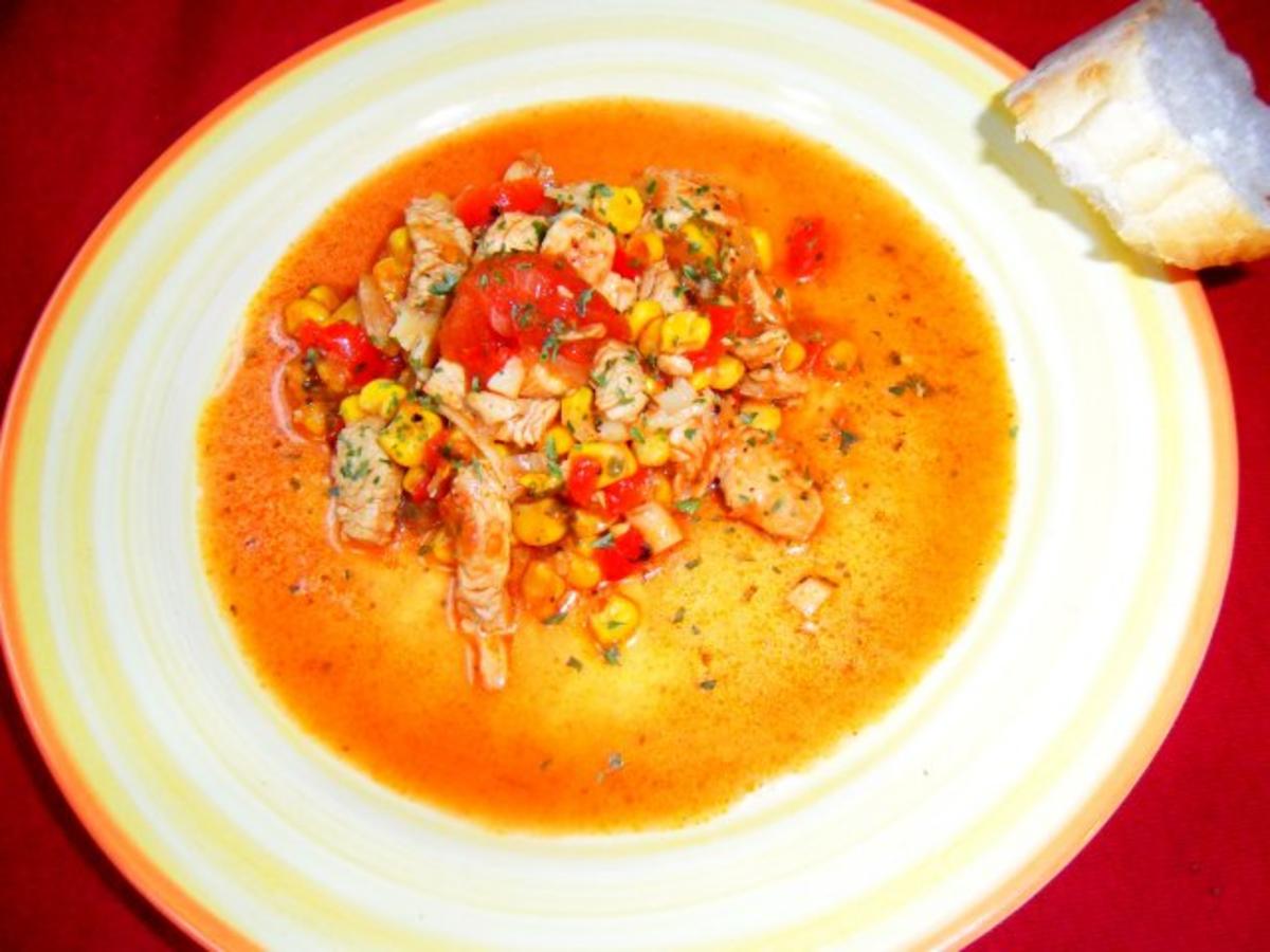 Puten-Chili mit Paprika und Mais - Rezept - Bild Nr. 2