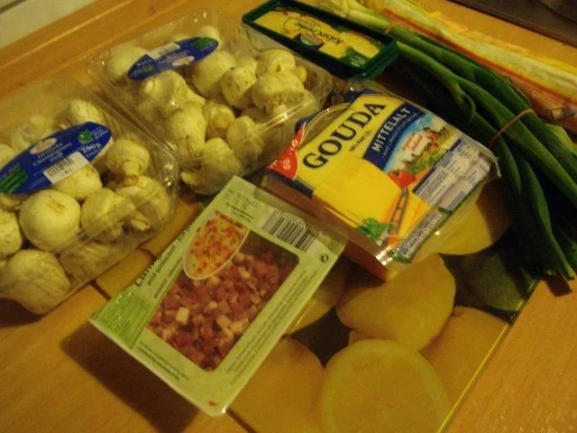 Rezept: Herzhafter Champignons - Schinken Kuchen Bild Nr. 3 Herzhafter Champignons - Schinken Kuchen - Rezept - Bild Nr. 3