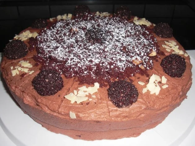 Rezept: Schoko- Rondo-Torte mit Mascarponecreme Bild Nr. 4 Schoko- Rondo-Torte mit Mascarponecreme - Rezept - Bild Nr. 4