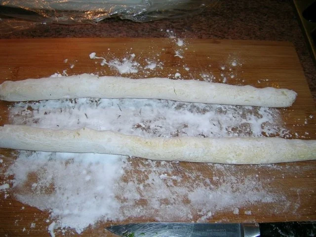 Rezept: Gnocchi hausgemacht (wir hatten sie zu meiner Entenkeule italienisch) Bild Nr. 3 Gnocchi hausgemacht (wir hatten sie zu meiner Entenkeule italienisch) - Rezept - Bild Nr. 3