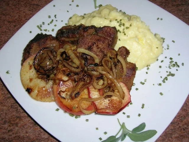 Berliner kalbsleber "unsere Art" - Rezept - Bild Nr. 2