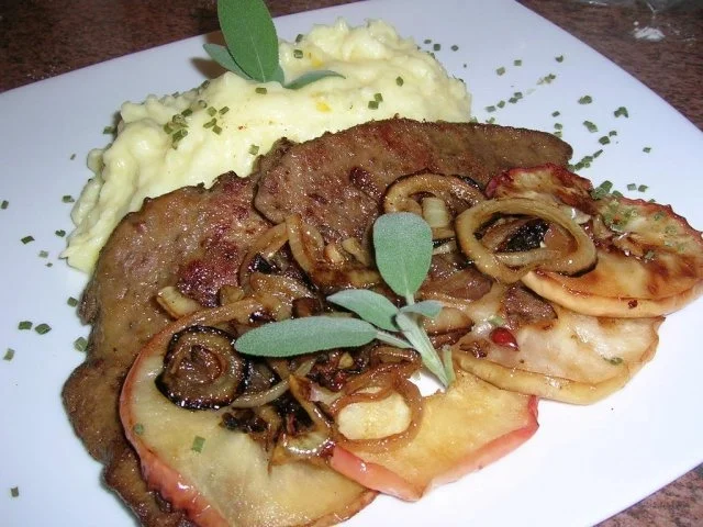 Berliner kalbsleber "unsere Art" - Rezept - Bild Nr. 5