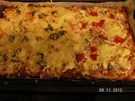 Schnelle Pizza Fifty-Fifty - Rezept