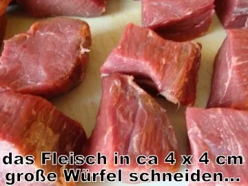 Eingepackte Rinderwürfel auf "französische Art" - Rezept - Bild Nr. 3