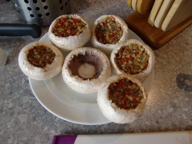 Gefüllte Champignons à la Heiko - Rezept - Bild Nr. 5