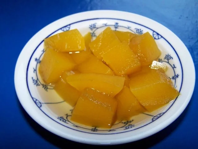 Kürbis Kompott süß sauer - Rezept