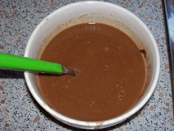 Rezept: Dessert/Kuchen: Warmer Kaffee-Nougat-Kuchen Bild Nr. 3 Dessert/Kuchen: Warmer Kaffee-Nougat-Kuchen - Rezept - Bild Nr. 3